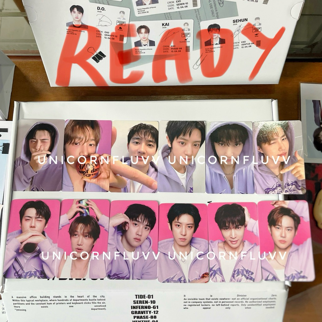 [READY] 2026 EXO SM SEASON'S GREETINGS Photocard PC Benefit