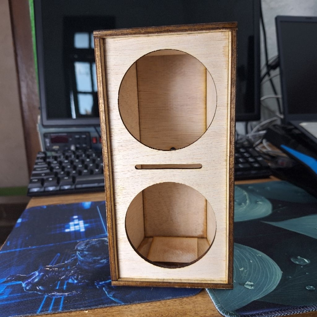 box speaker line array 3inch double - box tanpa speaker