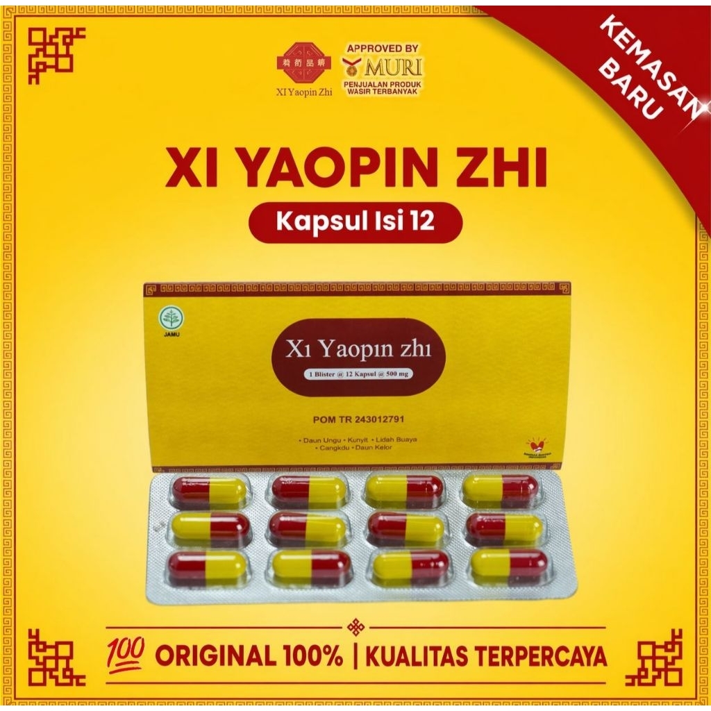 Xi Yaopin Zhi 12 Kapsul