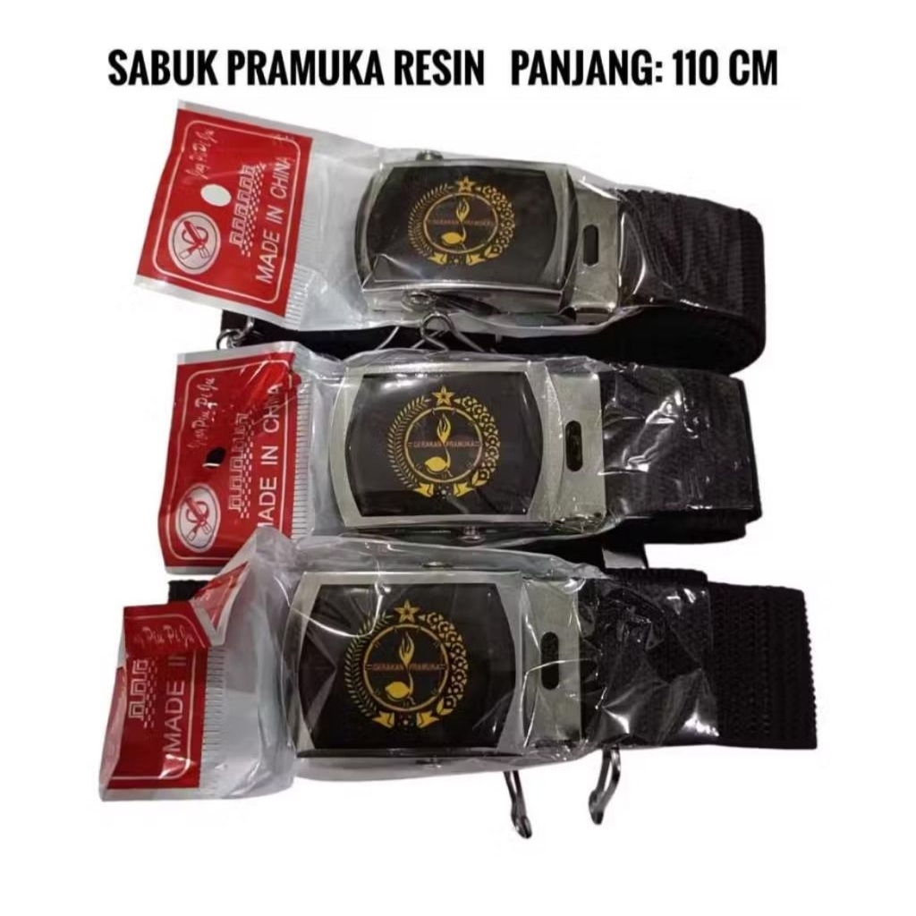 sabuk pramuka SD SMP SMA/ Sabuk pramuka geser