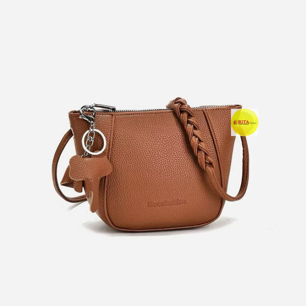 Charmix Tas Wanita Kulit PU Pierre Loues - orange