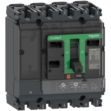 Schneider MCCB NSX400F 4P 400a / NSX