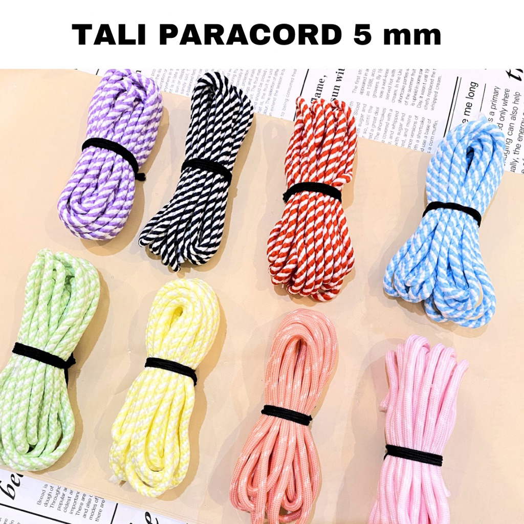 TALI PARACORD 5MM [5 YARD]