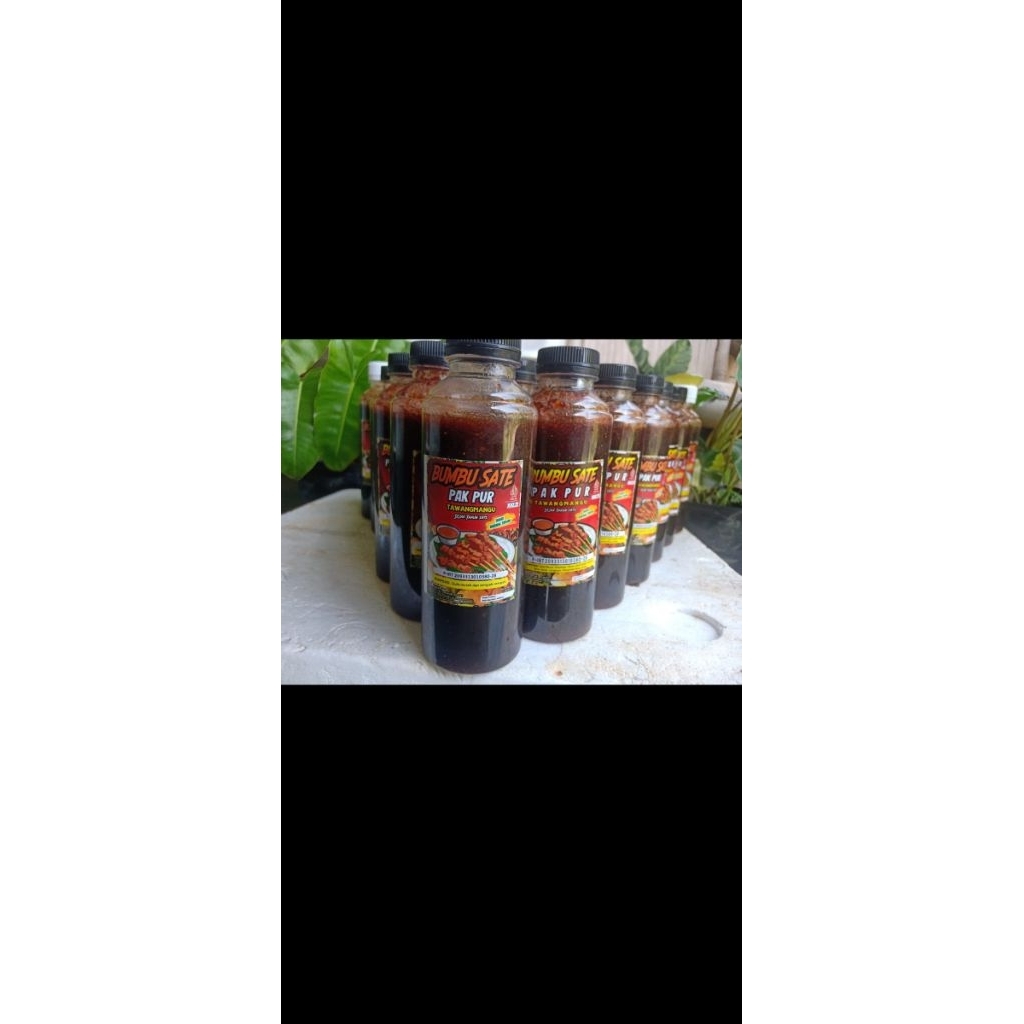BUMBU SATE PAK PUR TAWANGMANGU PEDAS