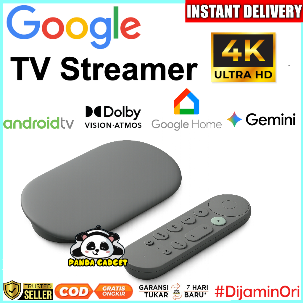 Google TV Streamer 4K 2024 32GB Original Smart TV Android Box Dolby Vision Atmos