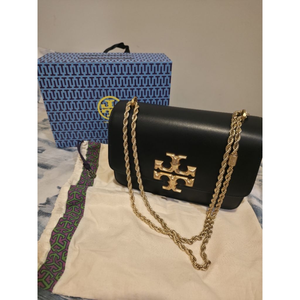 Nego Jual Cepet Preloved Tory Burch Eleanor Black