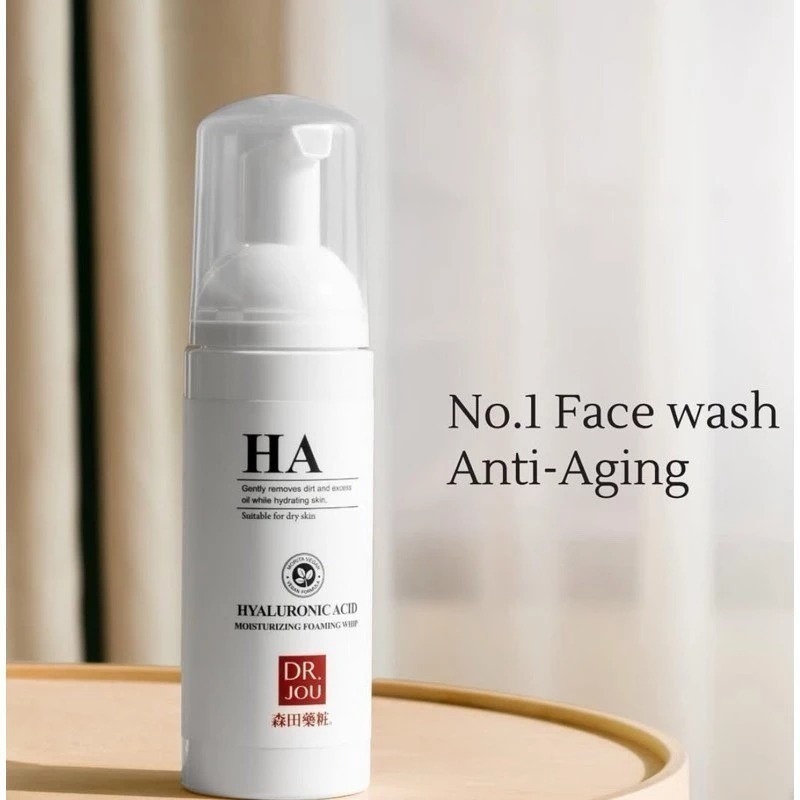 SALE Dr.JOU-(ANTI AGING) GENTLE CELANSING WHIP (FACIAL WASH) 100ML / SABUN CUCI MUKA/GLOWING SKIN | 