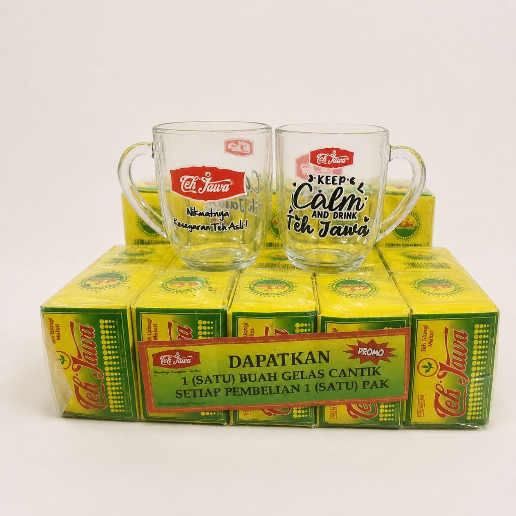 Teh Jawa Premium (Bonus Gelas) isi 10×40Gram