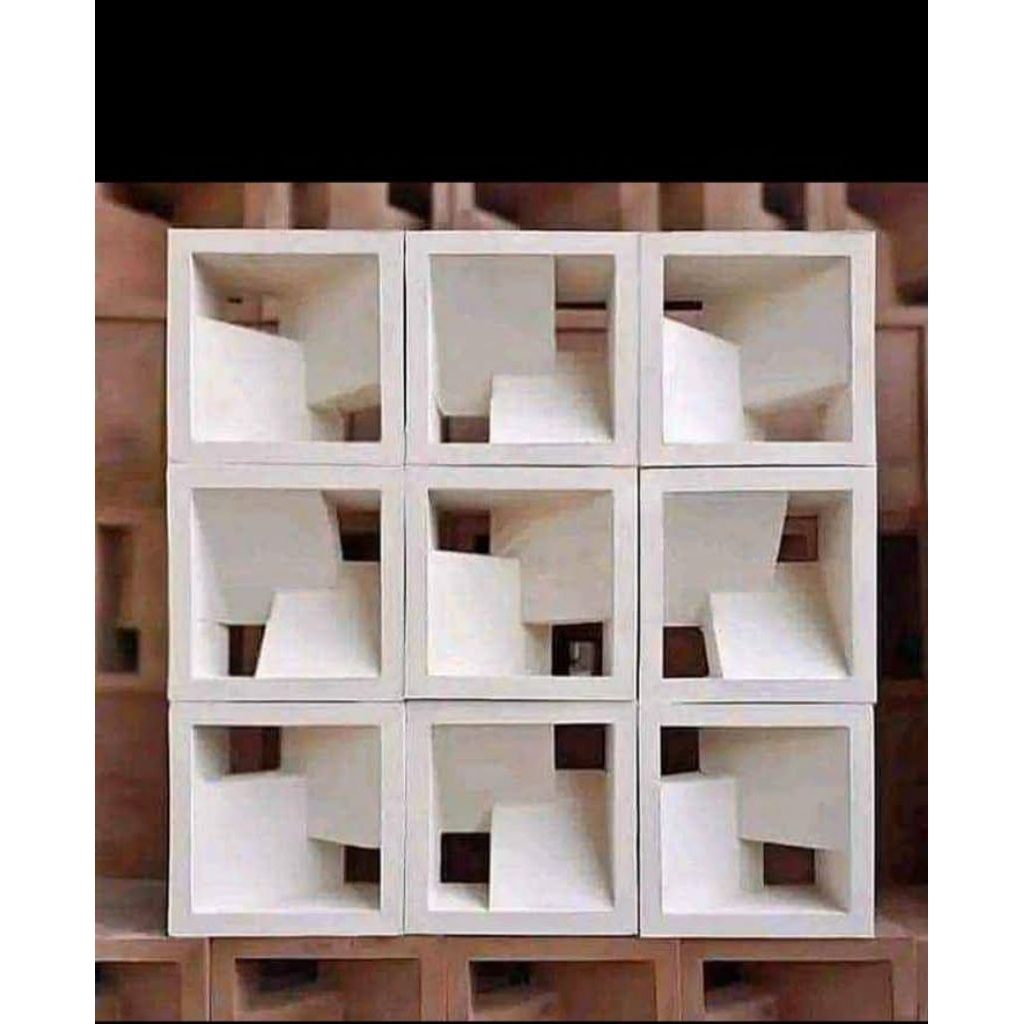 roster,loster, roster minimalis, roster beton, roster motif new, lubang angin