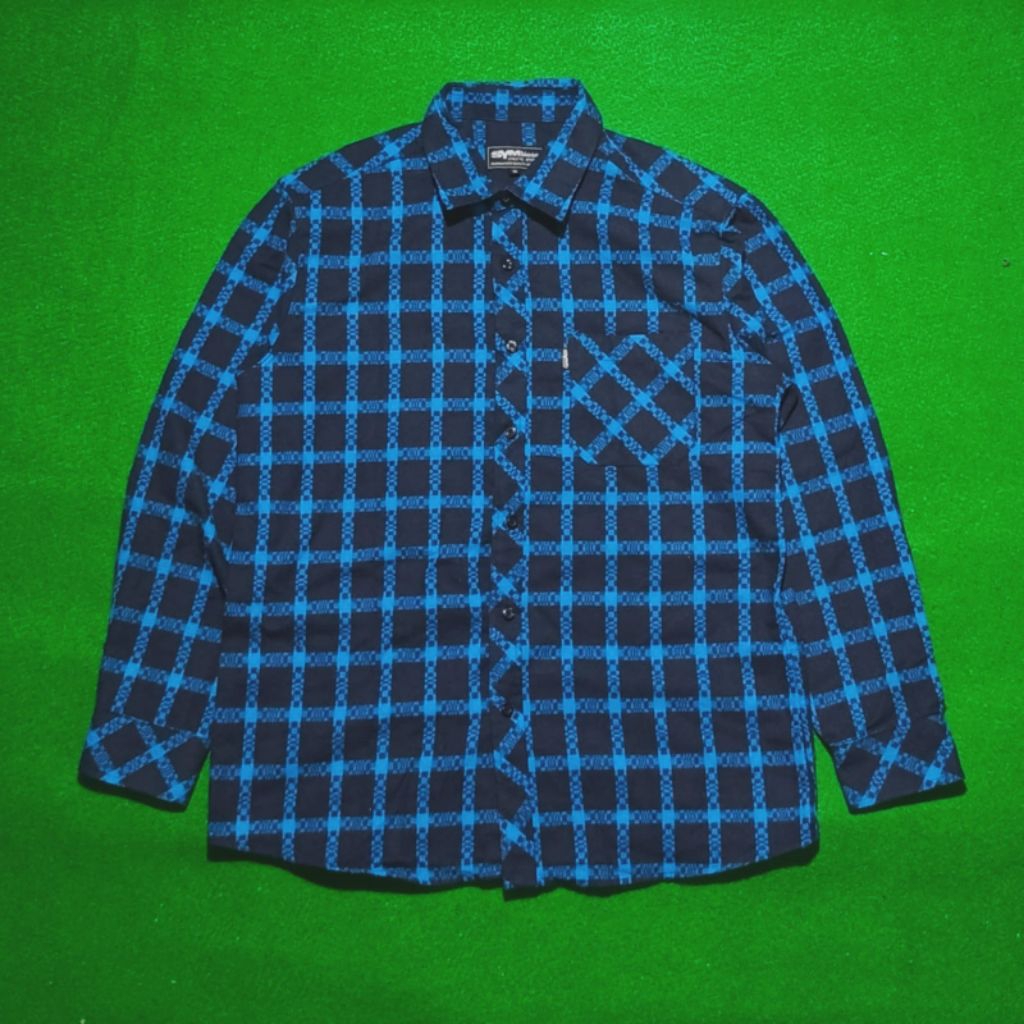 kemeja flannel keren symbiose