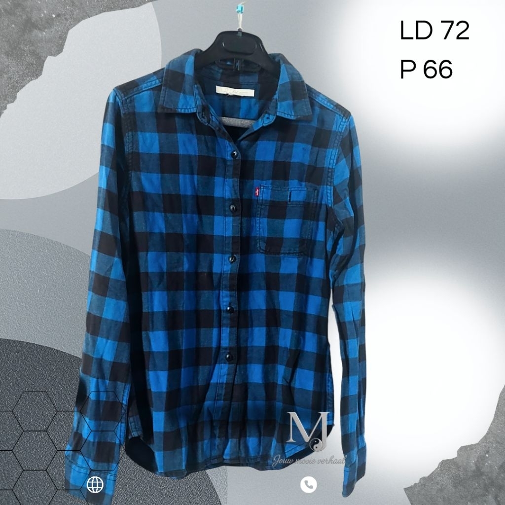 [Ready] PL Kemeja Flanel Premium Pria Wanita