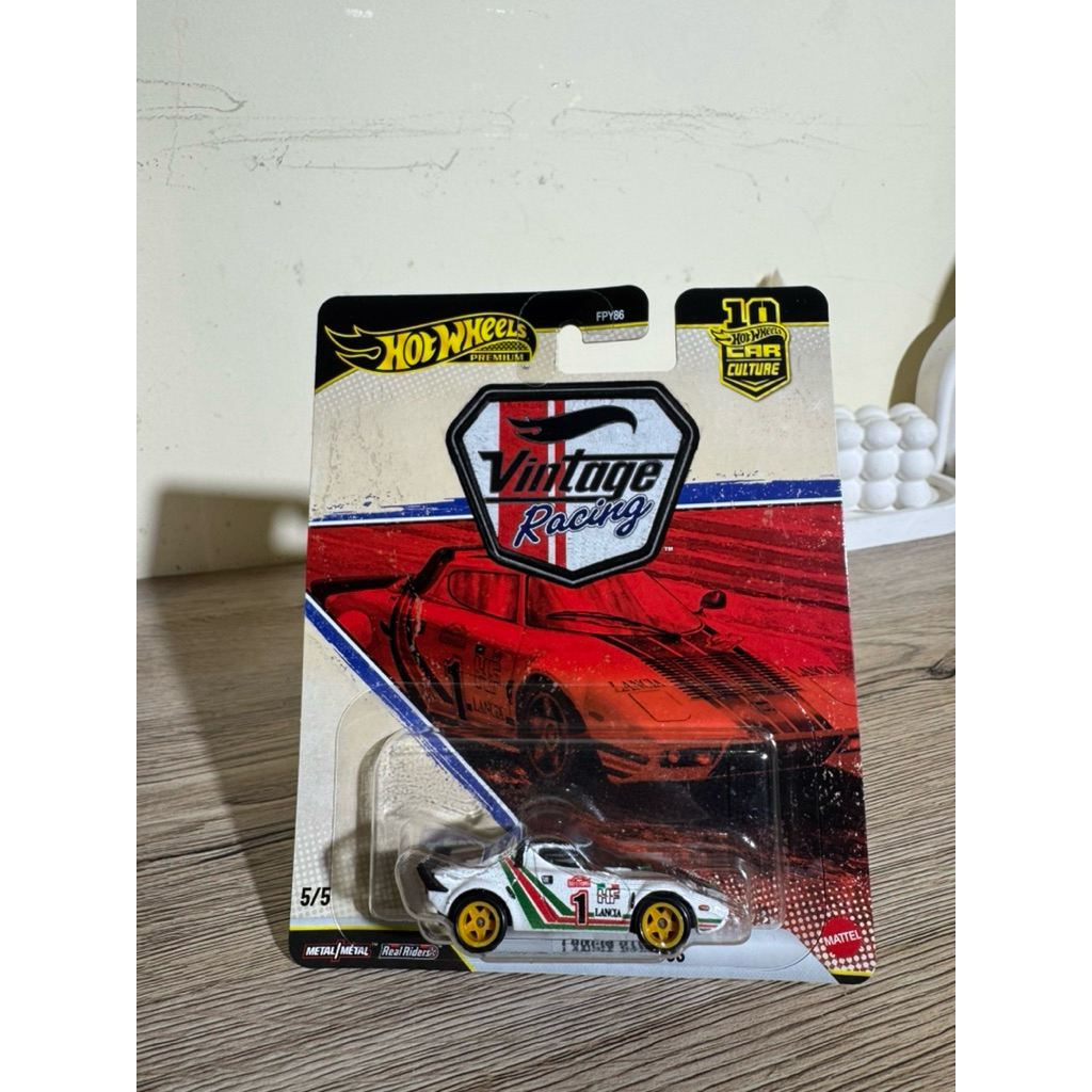 Hot wheels Premium Vintage racing Lancia Stratos