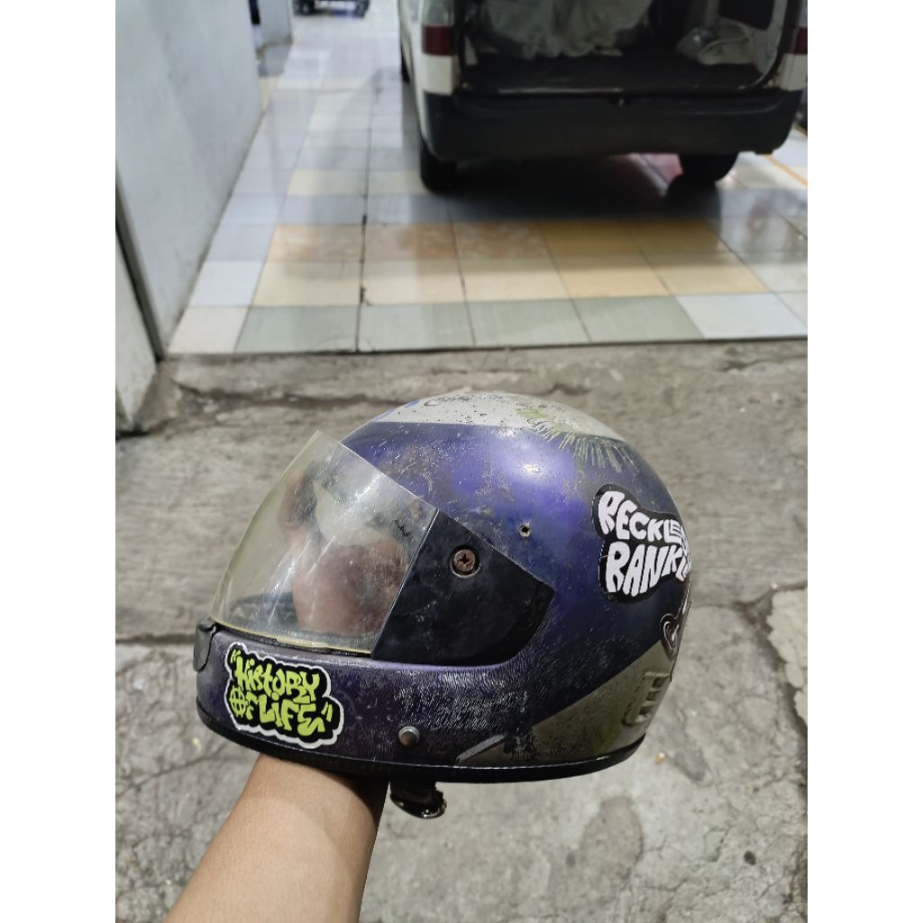 Helm Drag Thailand Vintage Retro
