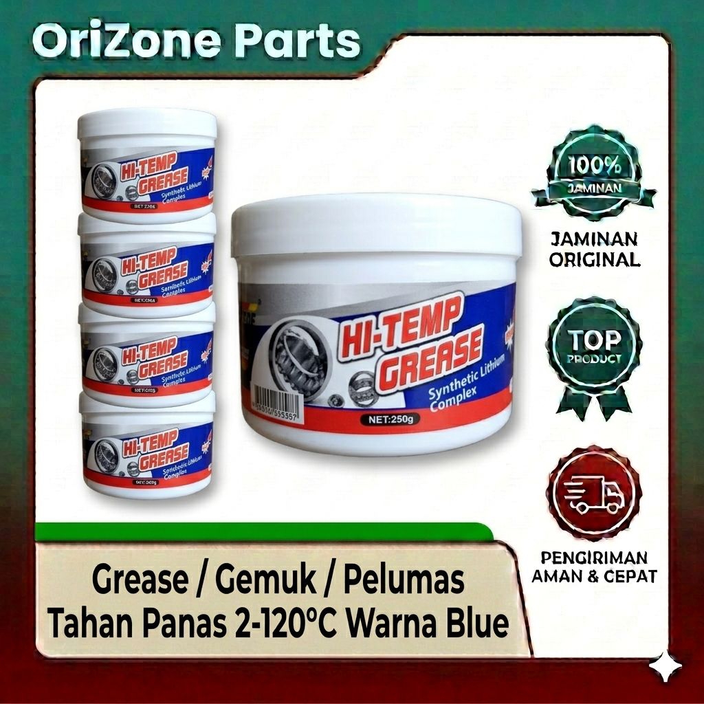 Grease / Gemuk / Pelumas Bahan Panas 2-120° C Warna Biru