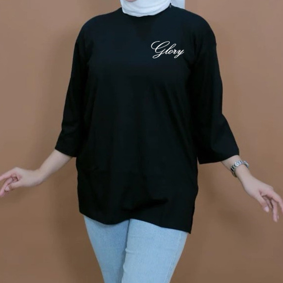 Kaos Glory Top - Kaos Atasan Oversize Wanita Glory Terbaru