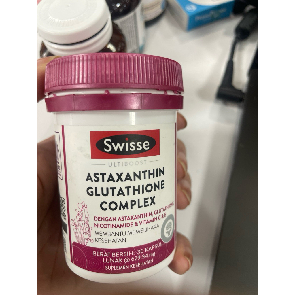 Swisse Astaxanthin Glutathione Complex Preloved Isi 20