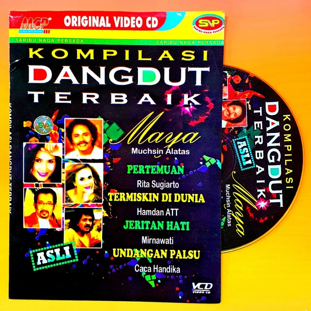 KASET VCD LAGU DANGDUT LAWAS KARAOKE