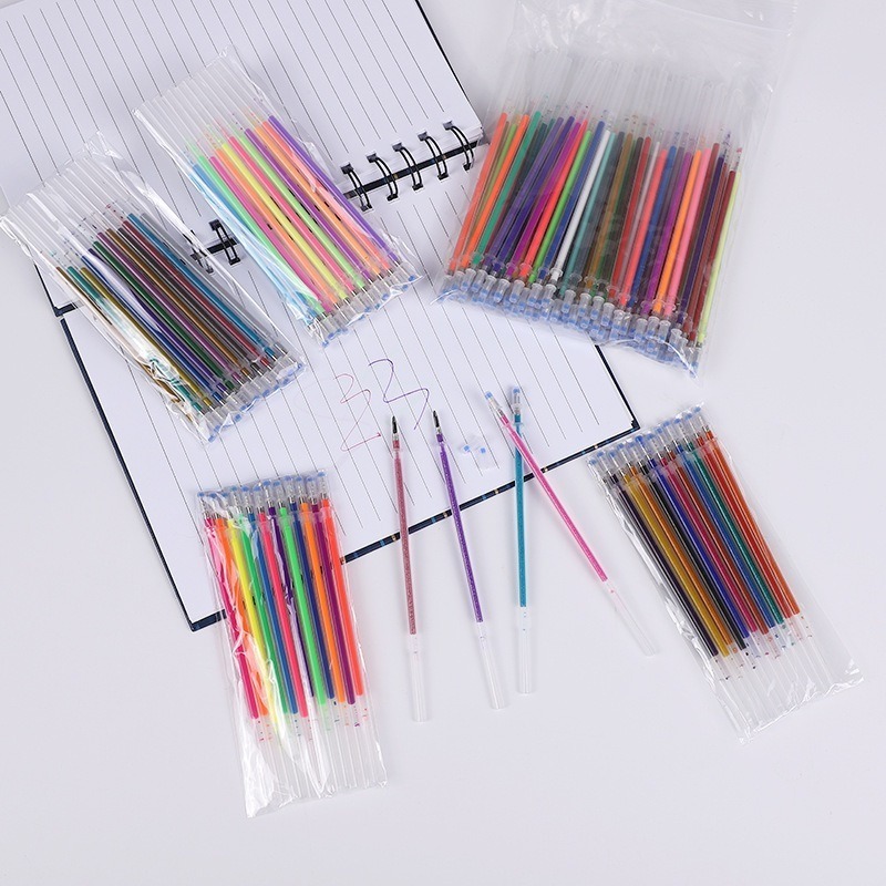COD Refiil Pena Gel Tinta Cair / Isi Ulang Tinta Pulpen Warna Pen Gel Reffil 0.5 MM P17