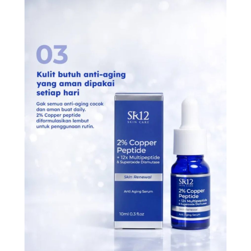 Copper Peptide Skin Renewal Anti Aging serum 2% copper peptide