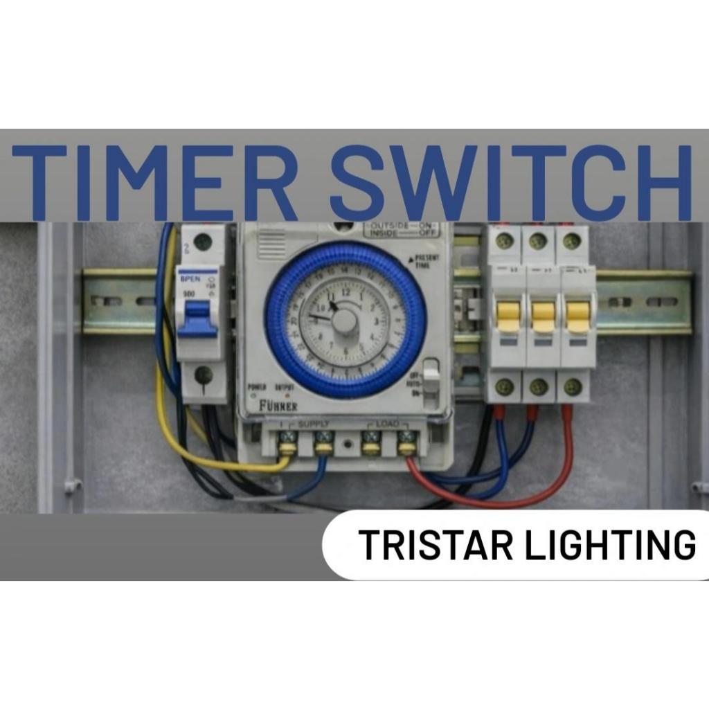 Timer Switch / Timer Analog / Timer Analog Switch Panel / Penghemat Listrik