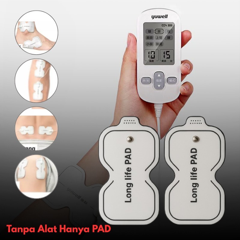 Long Life PAD Yuwell Pin 2mm/ Reusable Electrode Pad / Gel Pad TENS Therapy