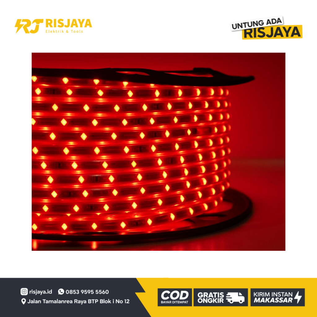 LED Strip SMD 5050 220v 100 Meter (ROLL)