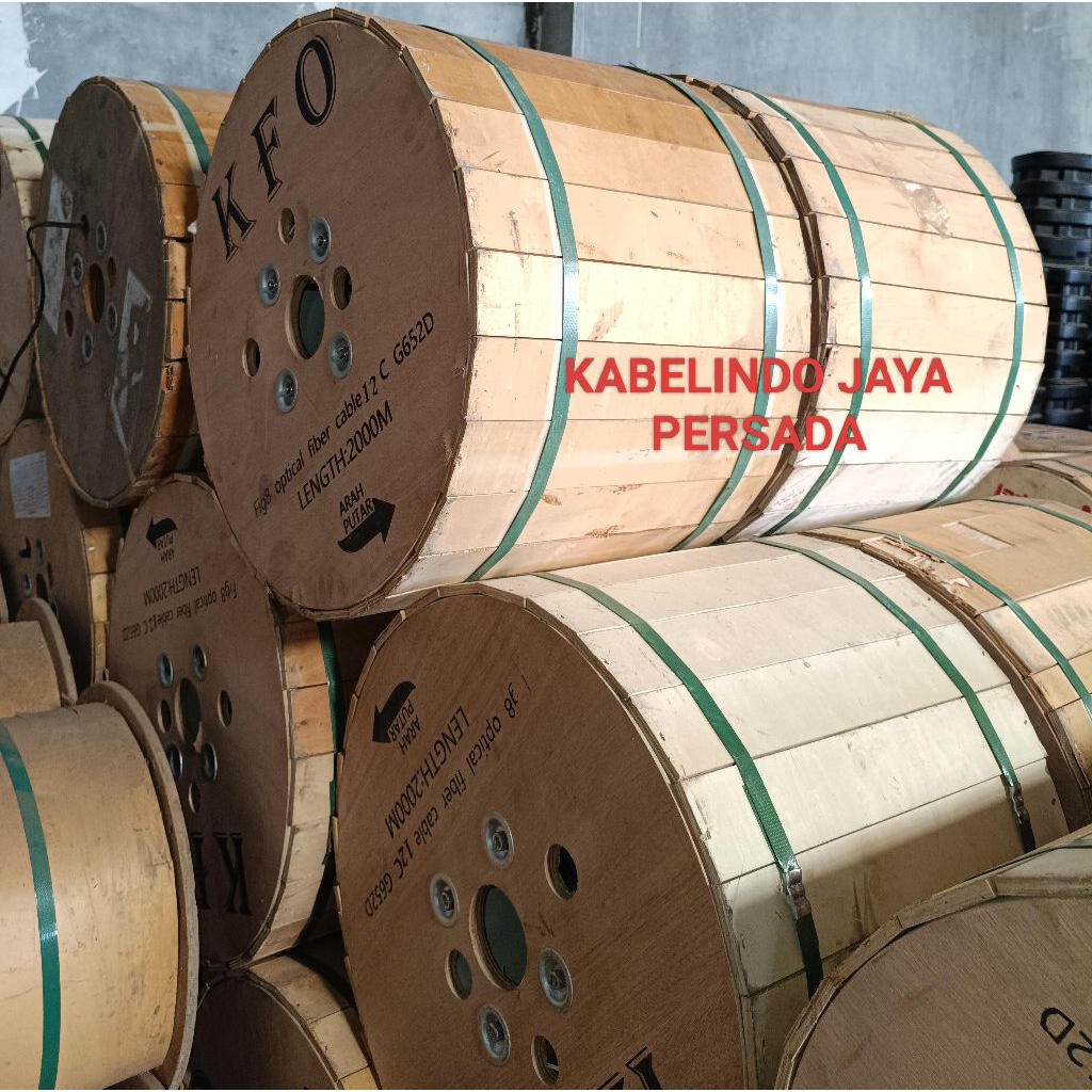 Kabel Fiber optik 12 core Figure 8 2000 m