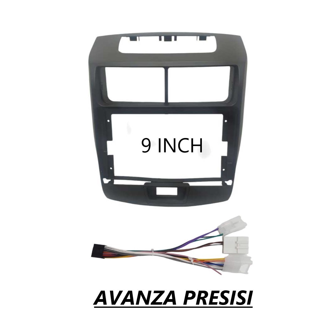 AUDINET SHOP PRESISI Frame Head unit Android 7 inch / 9 inch / 10 inch TOYOTA AVANZA XENIA 2012 - 20
