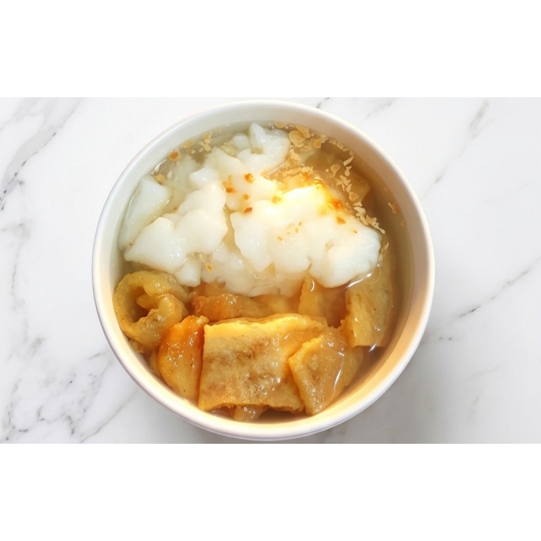 Kwecap Pontianak Porsi Lengkap - Kwe Lembut dan Kulit Babi Gurih - Fresh Made By Order