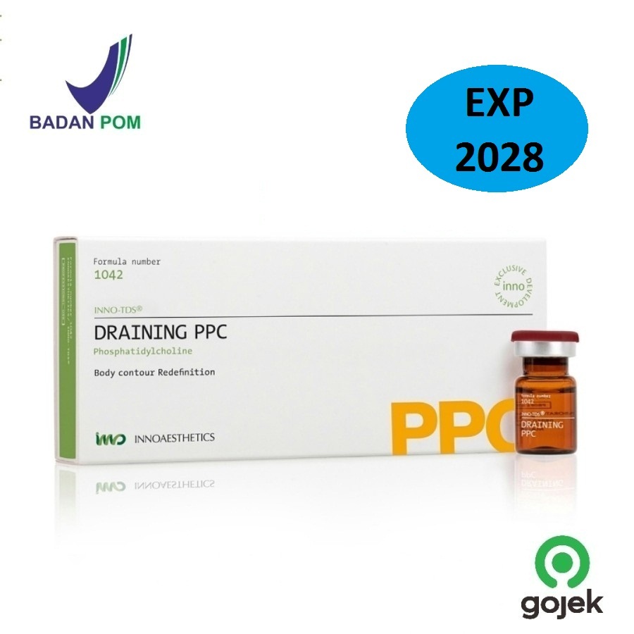 Inno TDS-Draining PPC Slimming Inj Cairan Untuk Penghancur Lemak Pelangsing Tubuh