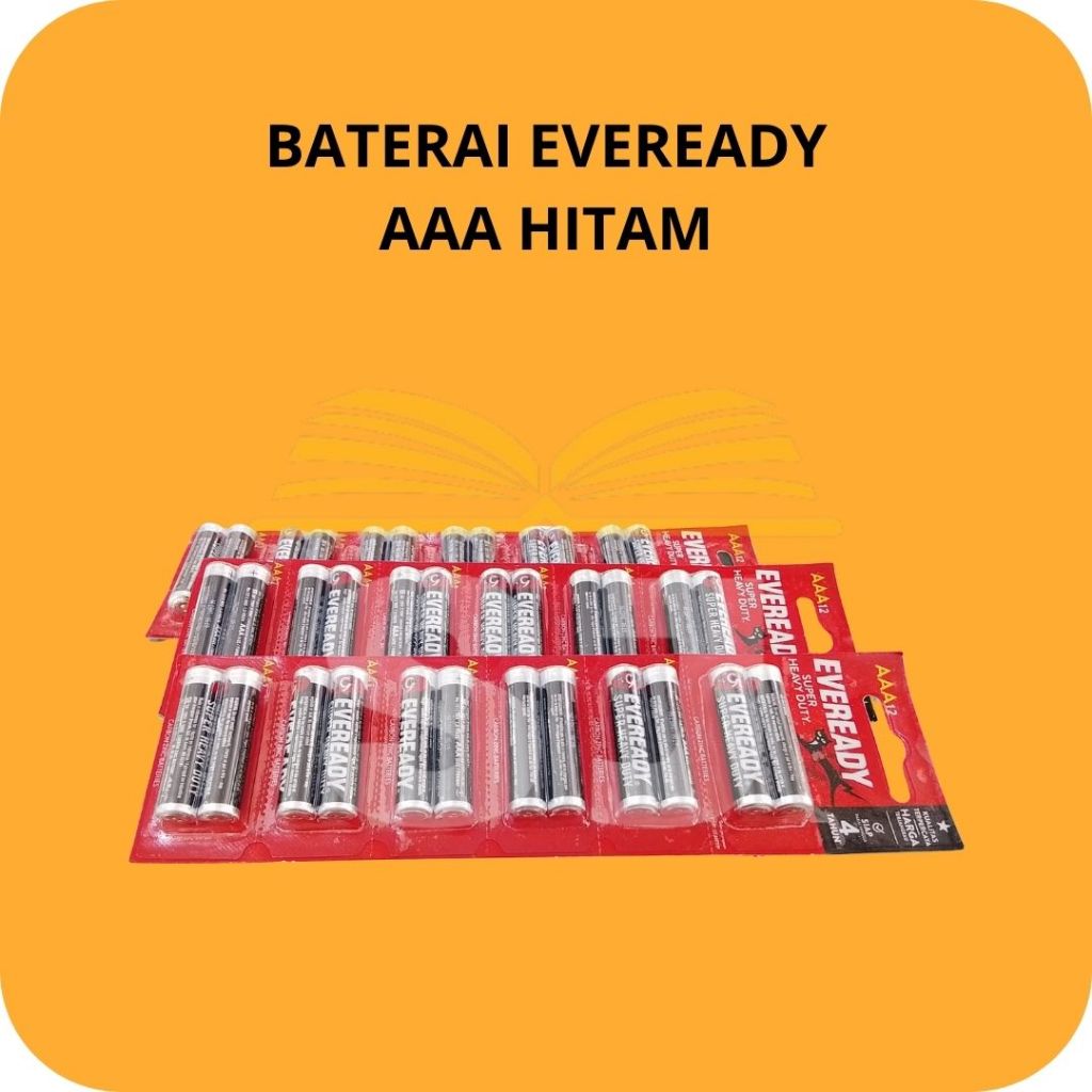 BATERAI AAA EVEREADY | BATERAI A3 EVEREADY | BATERAI EVEREADY KECIL AAA