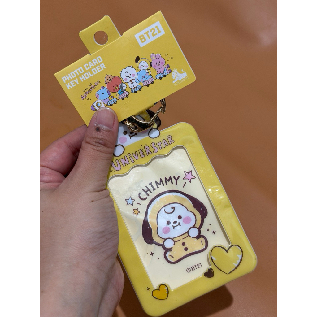 BT21 Chimmy Photocard Key Holder