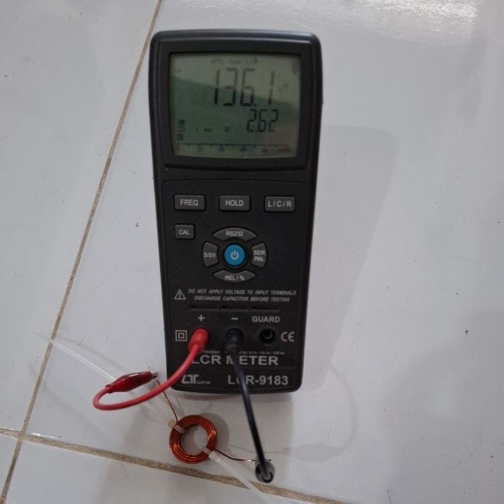 coil lilitan crossover pasif 0,13mh 0,8mm