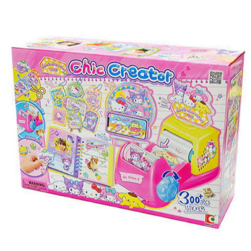 Sanrio Daniel & Co Characters Chic Creator Set Sticki Rolls Memo Notes Sticker Maker
