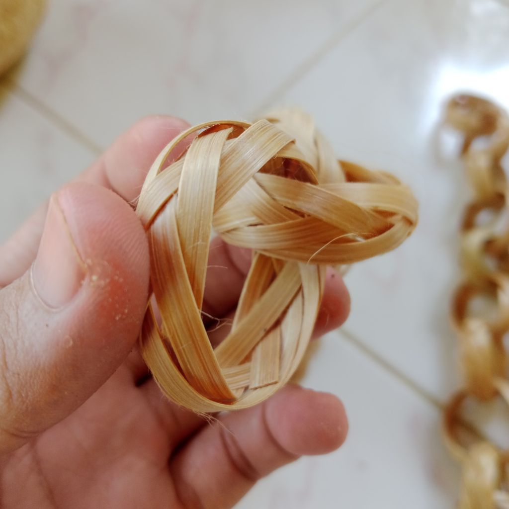 ring anyaman bambu/suh bambu anyaman