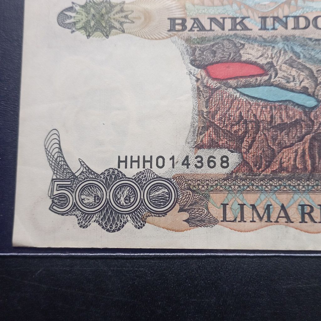 prefik kembar uang kertas kuno indonesia bekas bagus asli