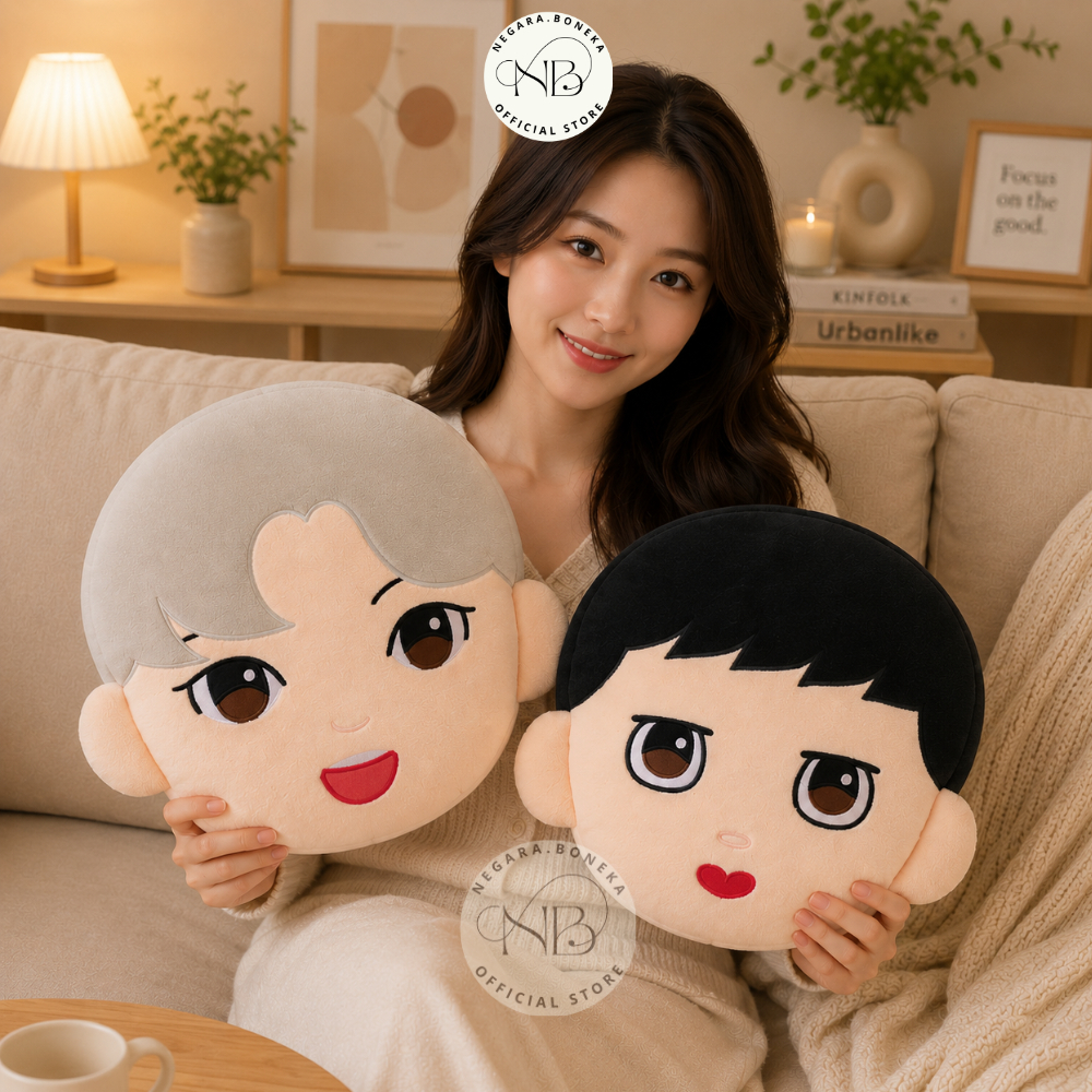 Bantal Korea Bantal Karakter EXO Kpop Lucu dan Imut