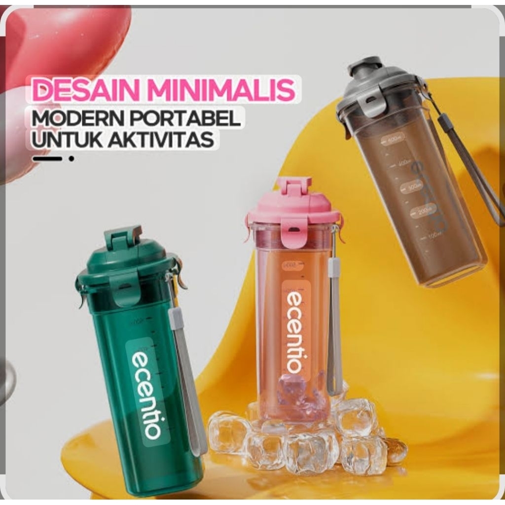 botol ecentio/Tumbler anak/botol minum anak