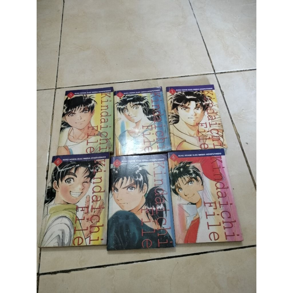 Komik Seimaru Amagi , Fumiya Sato & Y. Kanari - Kindaichi File 1-6 (End)