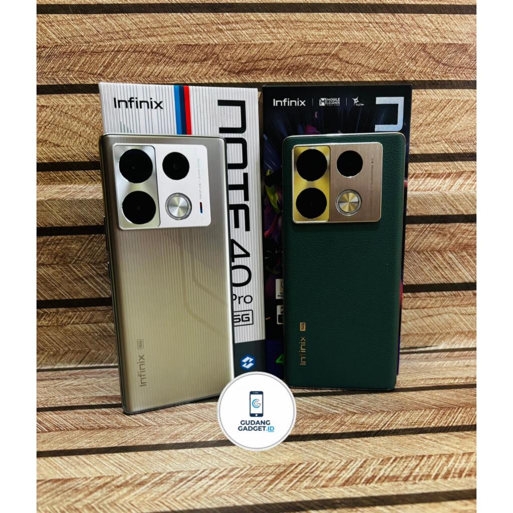 Infinix Note 40 Pro 5G 8/256GB HP Second fullset - GARANSI