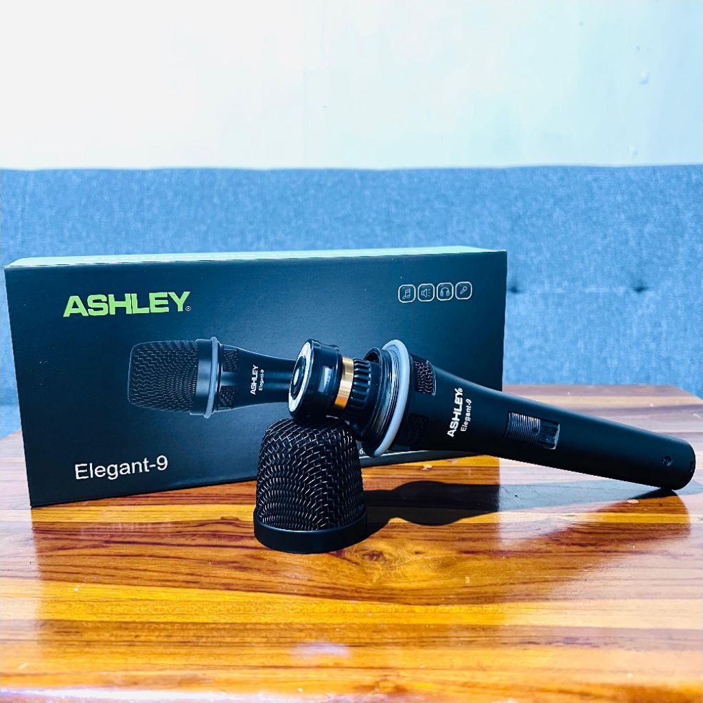 mikrofon kabel ashley elegant 9 microphone kabel karaoke mic karaoke bagus