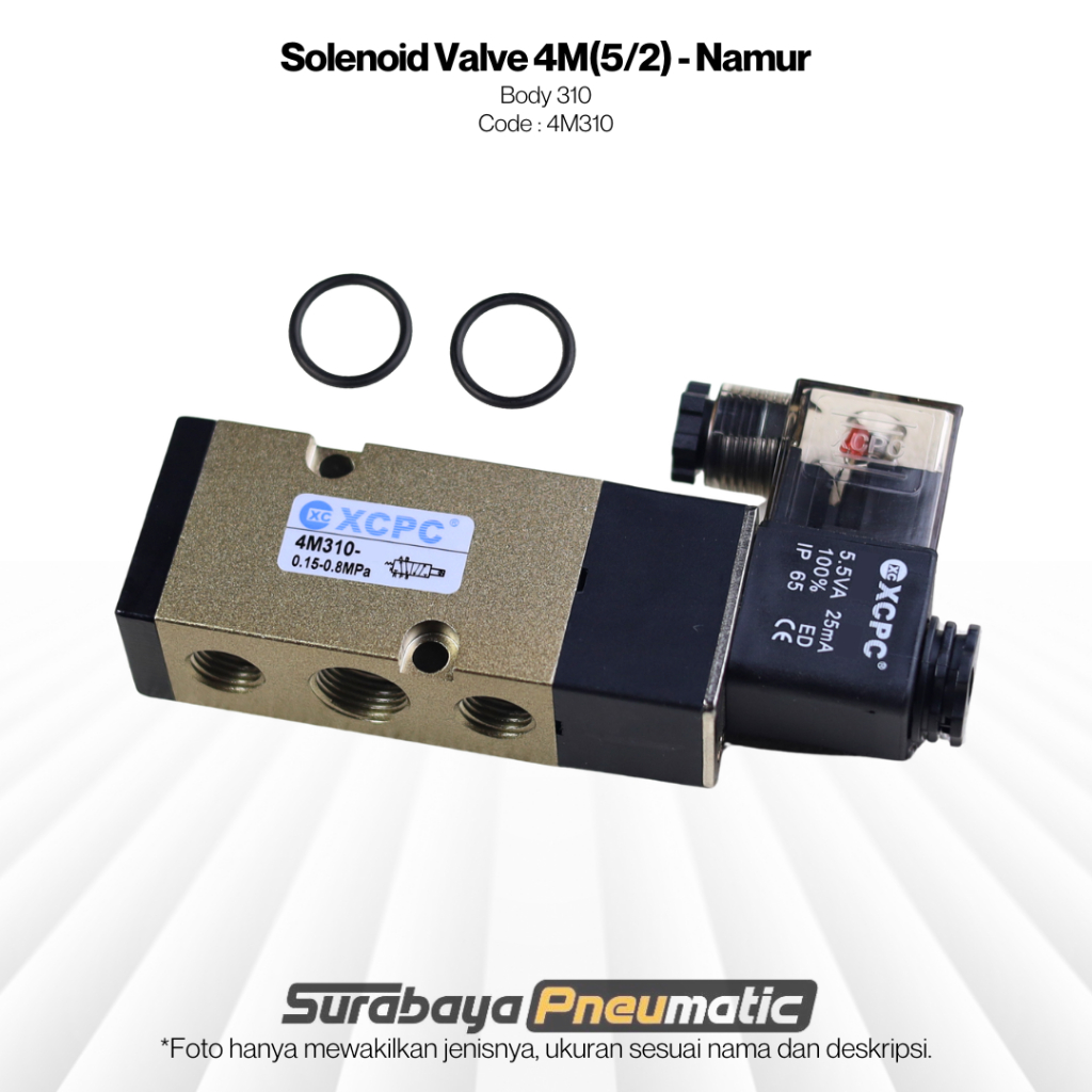 Solenoid Valve - 4M310-08-AC220V - Selenoid Pneumatic XCPC - 4M310 08