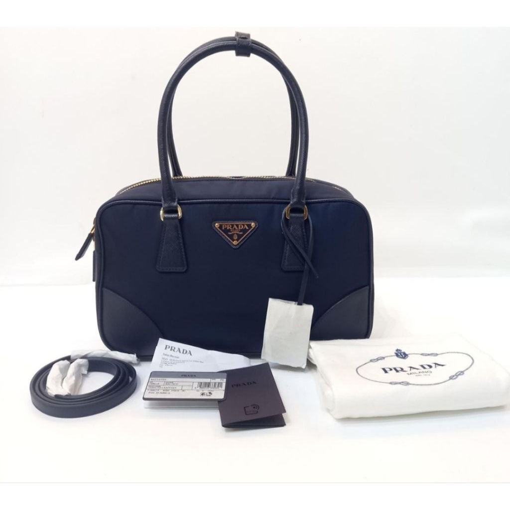 Tas Prada Preloved Navy
