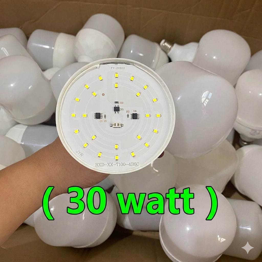DIY Lampu Led Off (Mati) 30 Watt/Led Off Mati T Bulb Retur Pabrik/Dapat diperbaiki cocok untuk servi