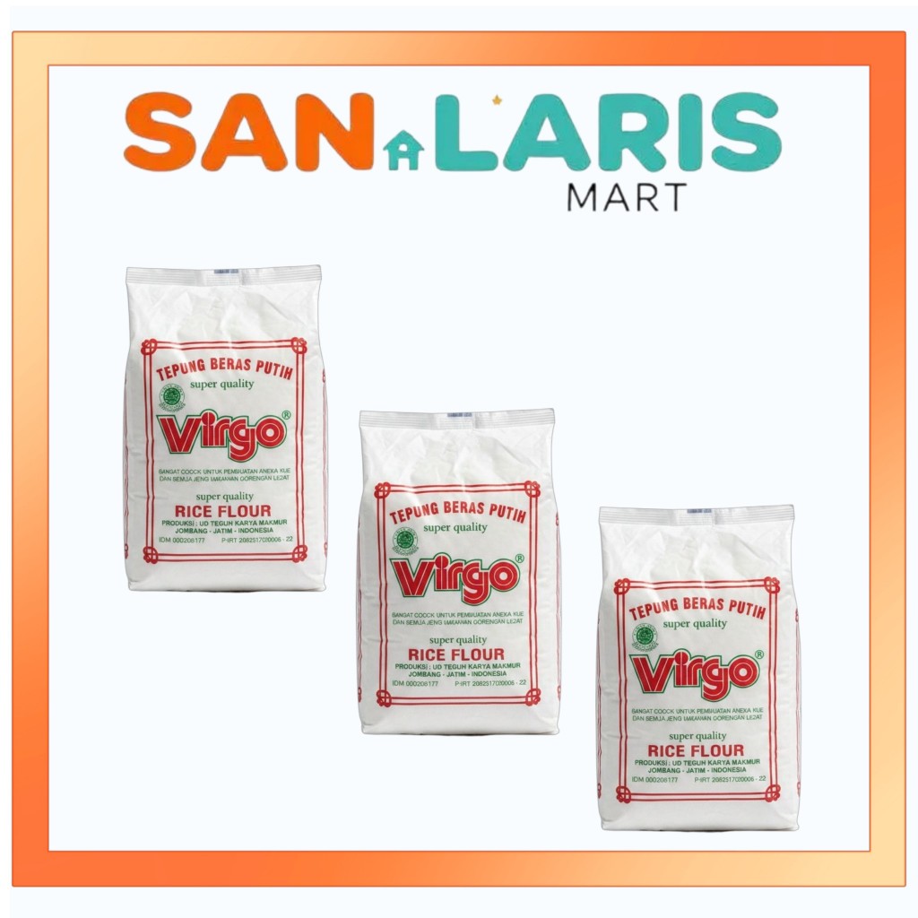 VIRGO TEPUNG BERAS 60GR GORENGAN RENYAH, LEZAT, GURIH