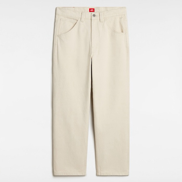 Vans Skate Check Denim Trousers - Beige