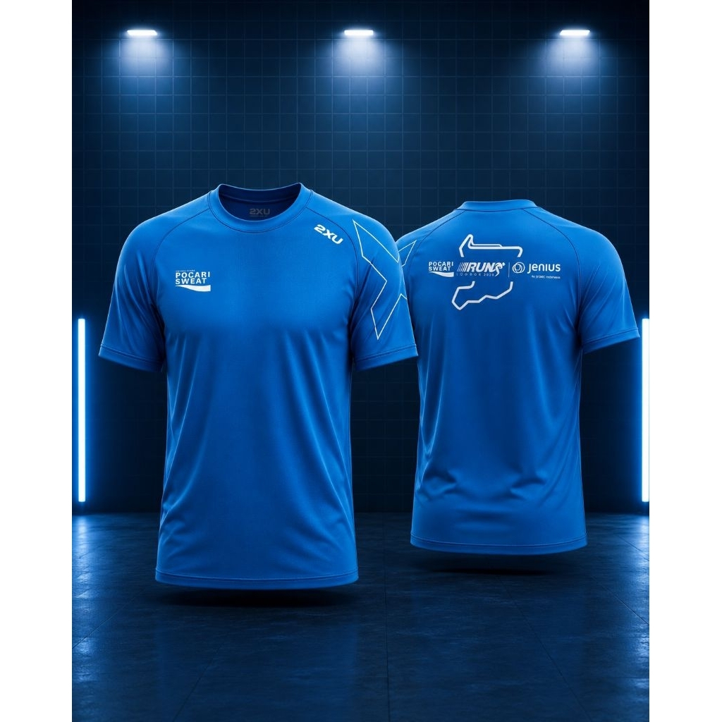 Jersey Running Pocari Sweat 10-12 New 2025/Jersey Lari Pocari Sweat Terbaru