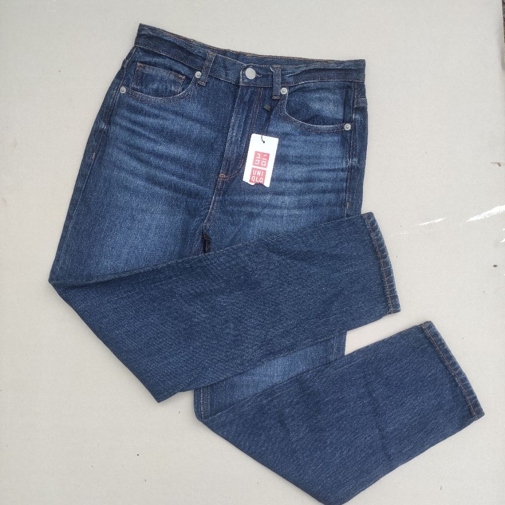 Celana Jeans Straight Uniqlo Gu