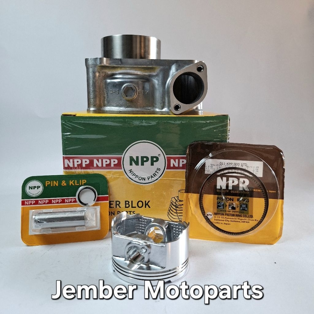 PAKET BLOK SEHER CYLINDER BLOK+ PISTON KIT NPP CBR/CB 150 K15 NPP