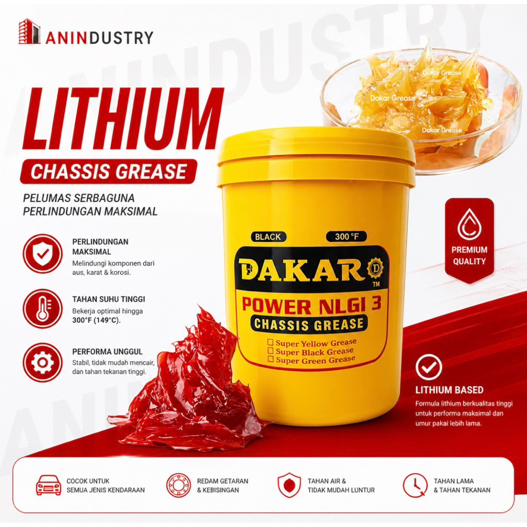 Lithium Grease - Serbaguna Tahan Panas & Air – Lithium Grease